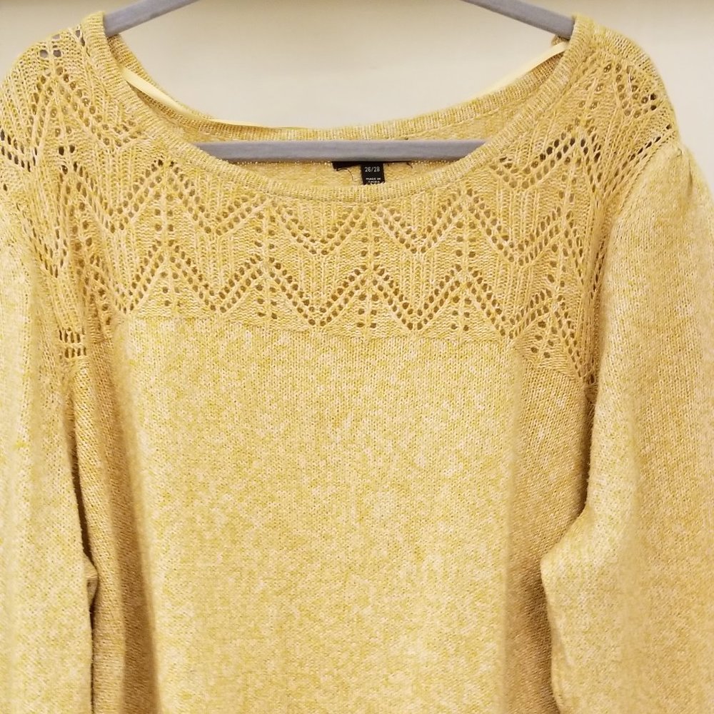 Yellow sweater